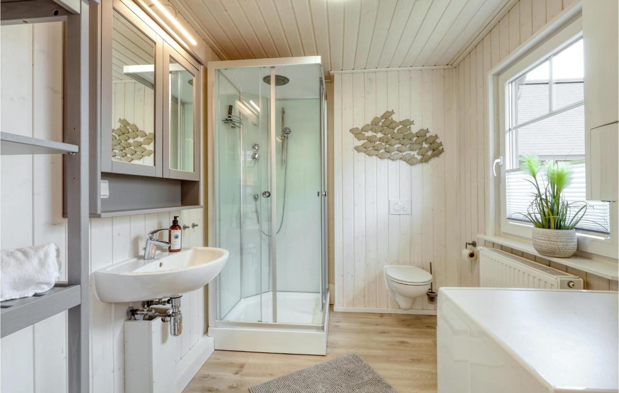 Gorgeous Home In Zerpenschleuse With Sauna Eksteriør bilde