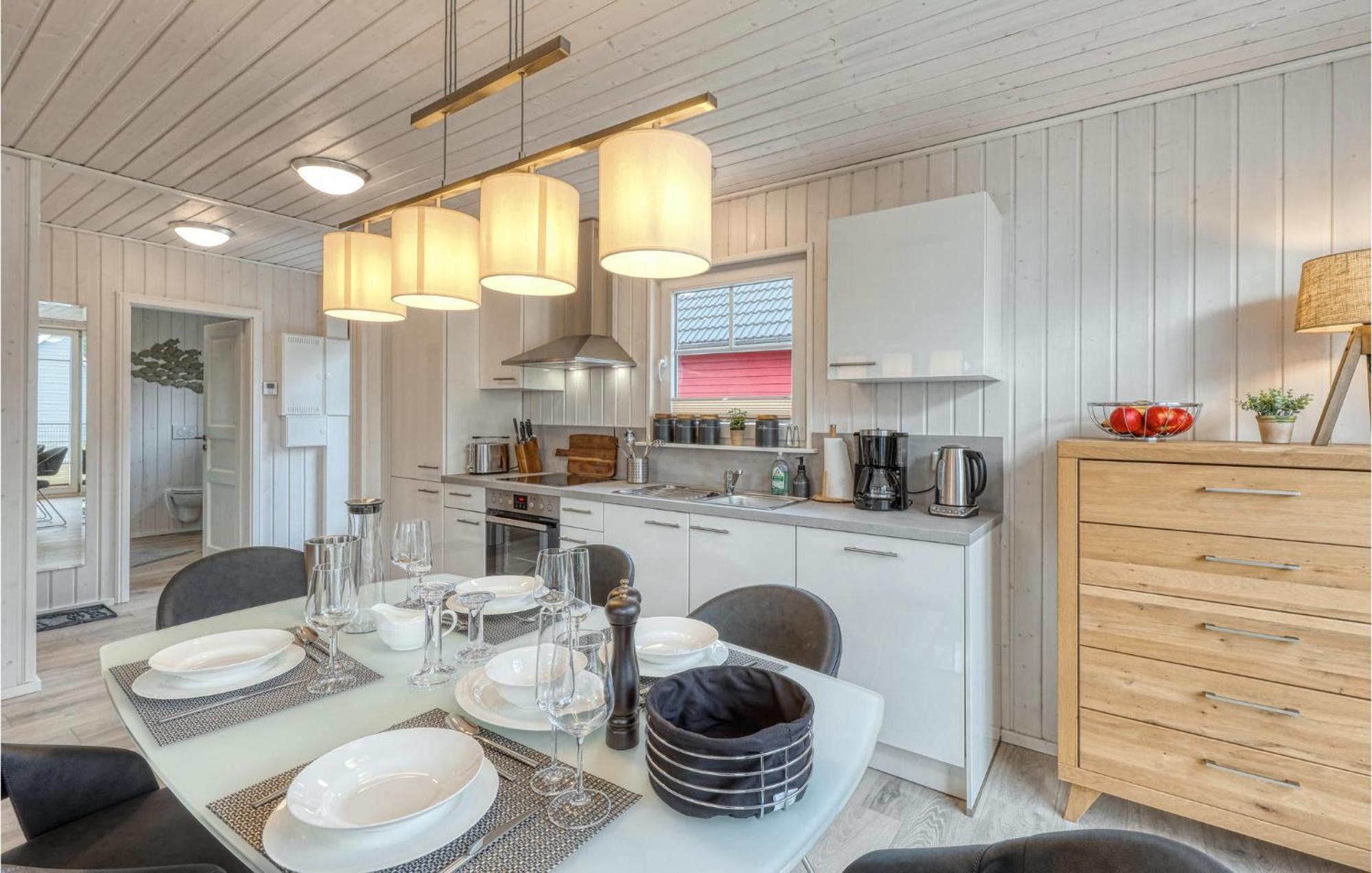 Gorgeous Home In Zerpenschleuse With Sauna Eksteriør bilde